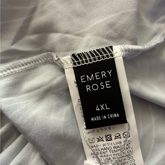 🆕 EMERY ROSE Plus Size Women's Printed Sleeveless Summer Dress 4X🆕 - Picture 9 of 12